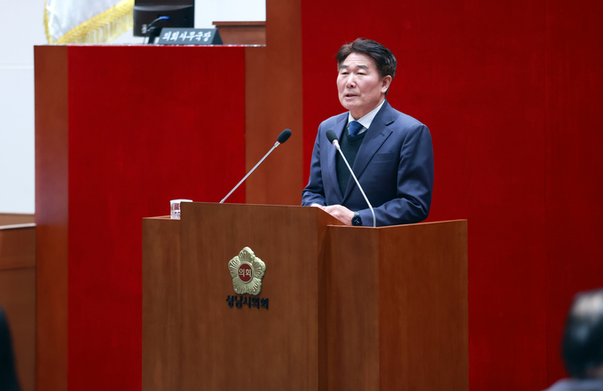 성남시의회 강상태 의원(신흥1동, 수진1동, 수진2동, 신촌동, 고등동, 시흥동). (사진=성남시의회 제공)