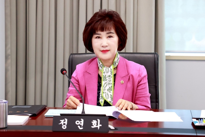 성남시의회 문화복지위원회 정연화 의원. (사진=성남시의회 제공)