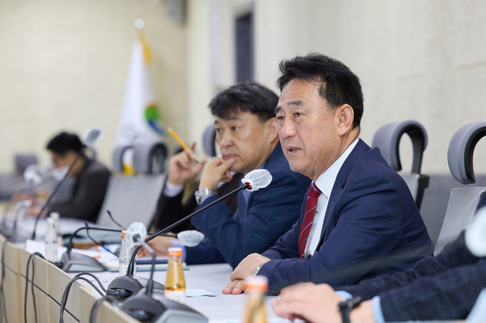 가축분뇨 처리시설 지구단위계획 보고. (사진=여주시 제공)
