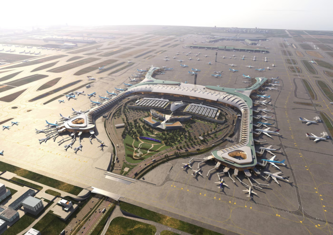 인천공항 T2 확장사업 조감도. ( 사진 = 국토교통부 제공 )