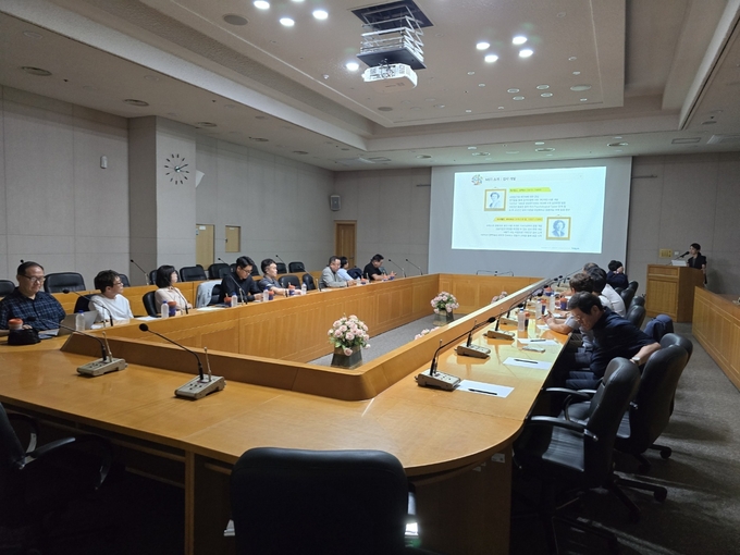 중소기업중앙회 경기지역본부가 중소기업협동조합 임직원을 대상으로 역량 강화 교육을 진행했다. (사진=중소기업중앙회 제공)