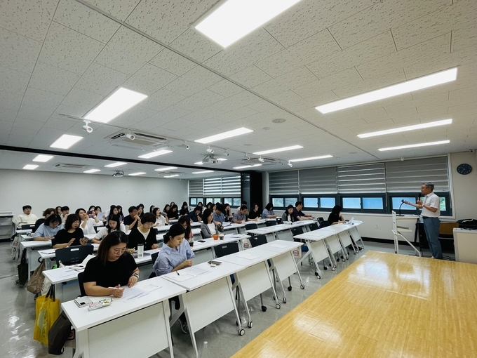 오산시, 2024 전국평생학습도시협의회 경기권역 소통간담회 개최 장면. (사진=오산시 제공)
