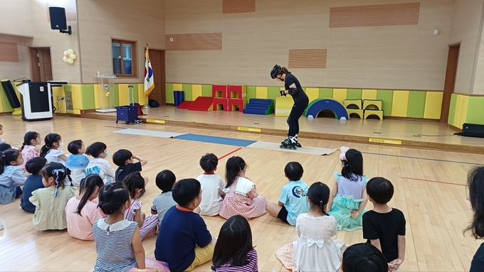 오산다온유치원, 학부모 직업 연계 재능기부 나눔. (사진= 오산다온유치원 제공)