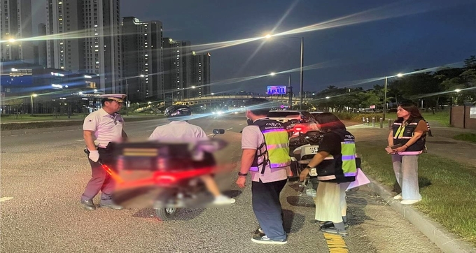 시흥경찰서는 이륜차 소음 근절 및 교통사고 예방을 위해 7~8월 두 달간 시흥시, 한국교통안전공단과 합동단속을 실시한다. (사진=시흥경찰서 제공)