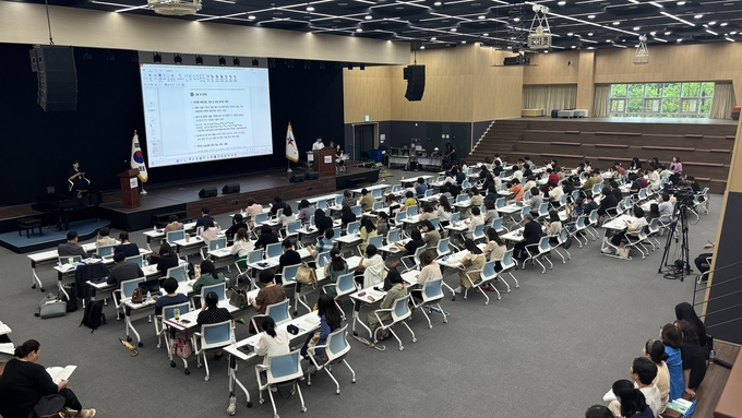 1권역인 경기 북부 지역의 교육·보육 현장 방문 권역별 회의가 진행되고 있다. (사진=경기도교육청 제공)