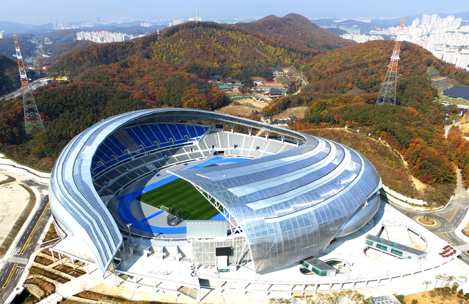 용인미르스타디움 전경. (사진=용인시 제공)