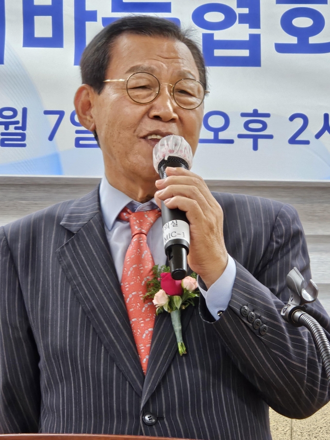 신임 남양주시바둑협회장. (사진=신소형 기자)
