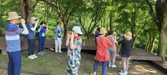 용인특례시는 8월 7~9일까지 용인산림교육센터에서 교원 20명을 대상으로 ‘특수분야 교원직무연수’를 진행했다. (사진=용인특례시 제공)
