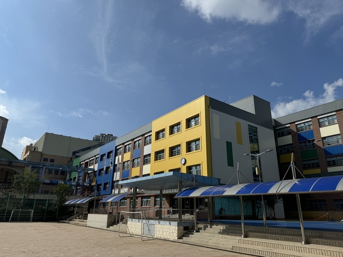 안곡중학교 전경. (사진=안곡중학교 제공)