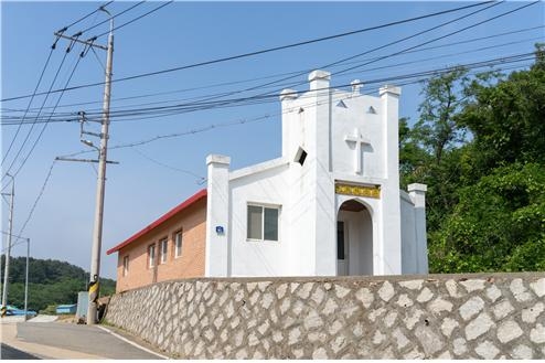백령도 가을 공소 모습. ( 사진 = 인천관광공사 제공 )