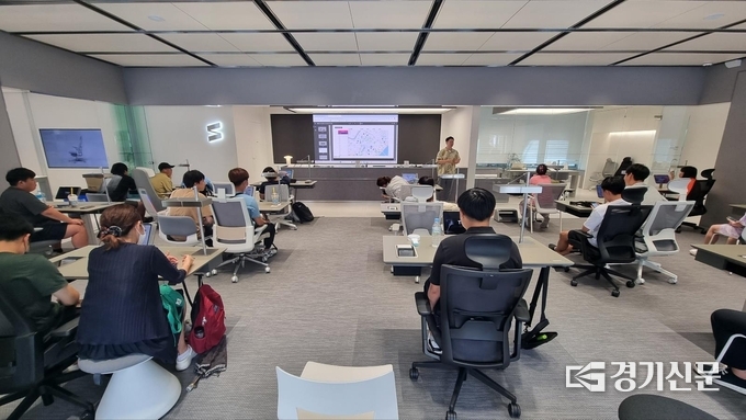 AI 데이터 라벨링 양성교육과정 모습. (사진=한경국립대학교 제공)