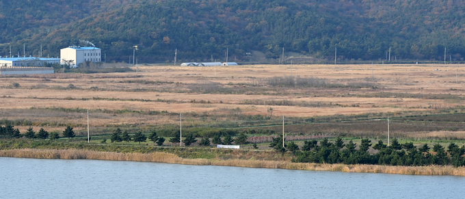 백령공항 예정 부지. ( 사진 = 옹진군 제공 )