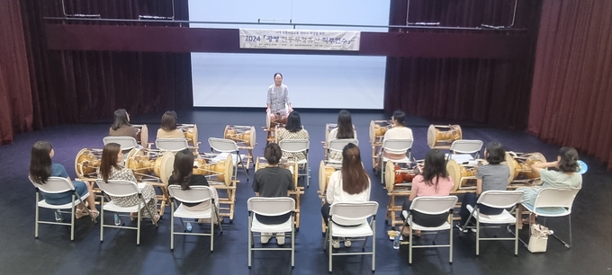 광명교육지원청, 광명전통무형유산 직무연수 운영. (사진=광명교육지원청 제공)