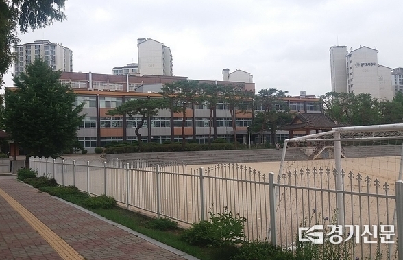 공도중학교 전경. (사진=정성우 기자)