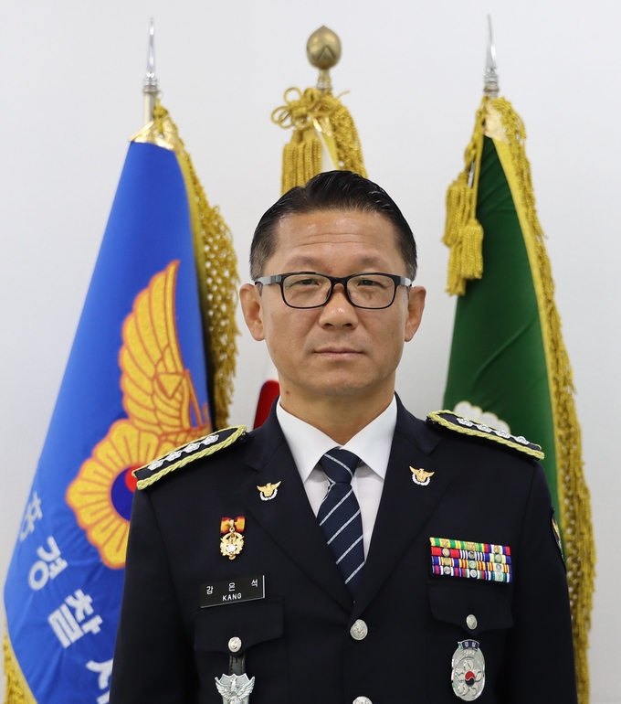  강은석 시흥경찰서장. (사진=시흥경찰서 제공)