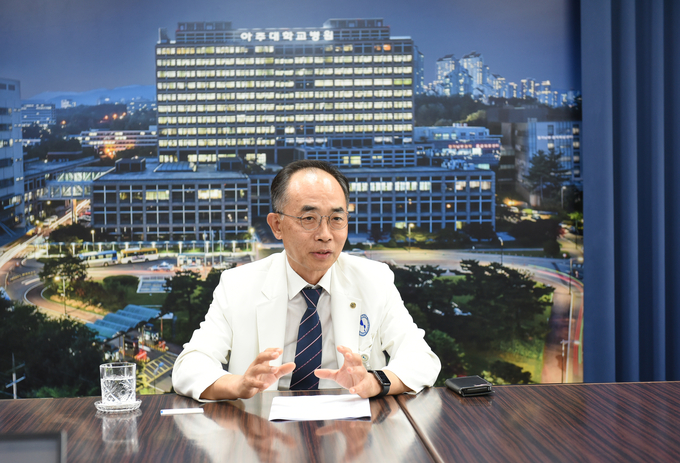 한상욱 아주대학교 의료원장 (사진=아주대병원 제공)