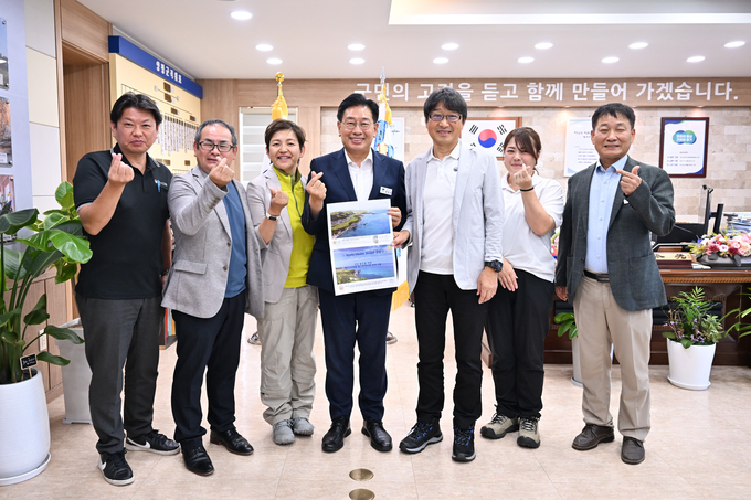 일본 교토 교탄고시 관광공사가 양평군을 벤치마킹 방문했다. (사진=양평군 제공)