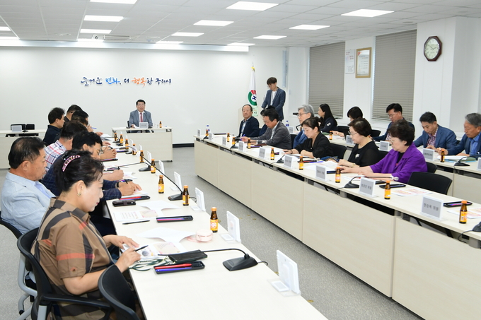 구리시 '2024년 제3회 축제협의회' 모습. (사진=구리시 제공)