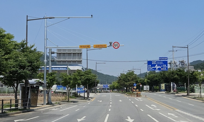 남양주시 후면 단속카메라 운영 현장. (사진=남양주시 제공)