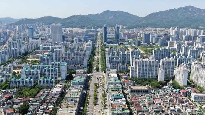 안양 평촌신도시 전경. (사진=안양시 제공)