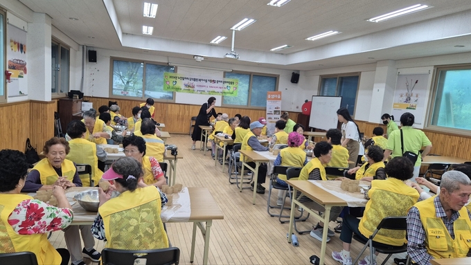 대한노인회 가평군지회은 노인일자리(공익활동)복지시설지원사업 참여자 255명을 대상으로 2024.9.2-9.9(6일간)문화체험활동을 진행했다. (사진=대한노인회 가평군지회 제공)