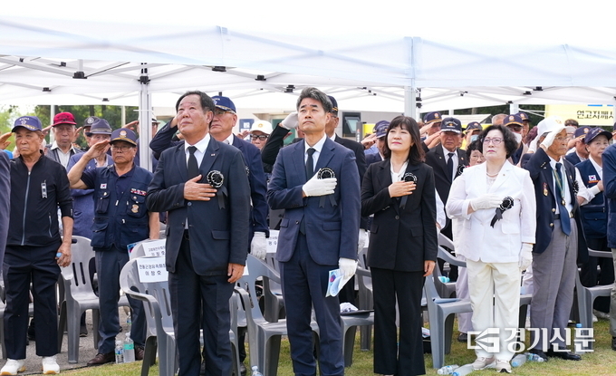제3회 호국영령 위령제 모습. (사진=안성시 제공)