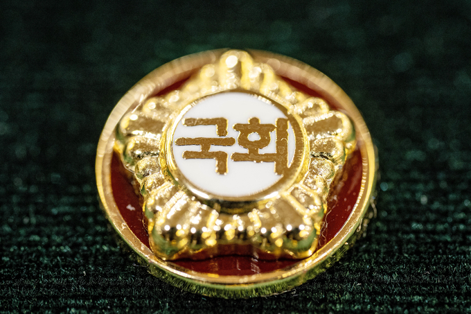22대 국회의원 배지 (사진=연합뉴스)