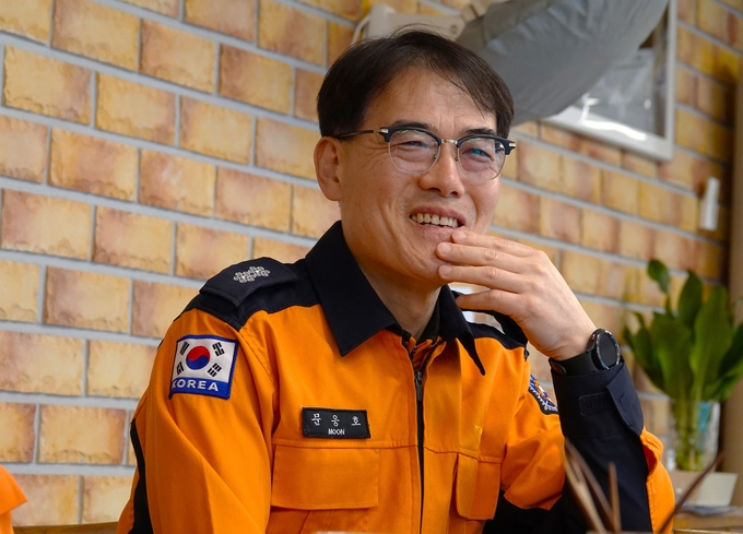 분당소방서 화재예방과 문응호 소방경. (사진=용인동부소방서 제공)