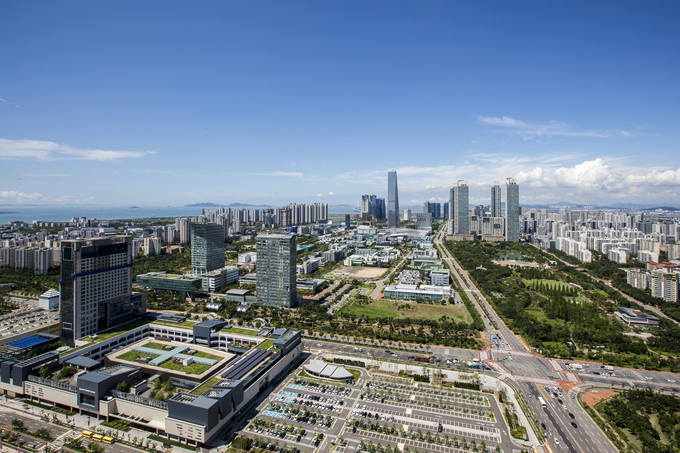 송도국제도시 전경. ( 사진 = 인천경제자유구역청 제공 )