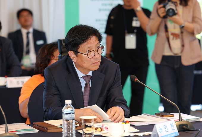 지난 26일 제99회 전국시도교육감협의회 총회에 도성훈 교육감이 참석해 교육현안에 대해 논의했다. ( 사진 = 인천시교육청 제공 )