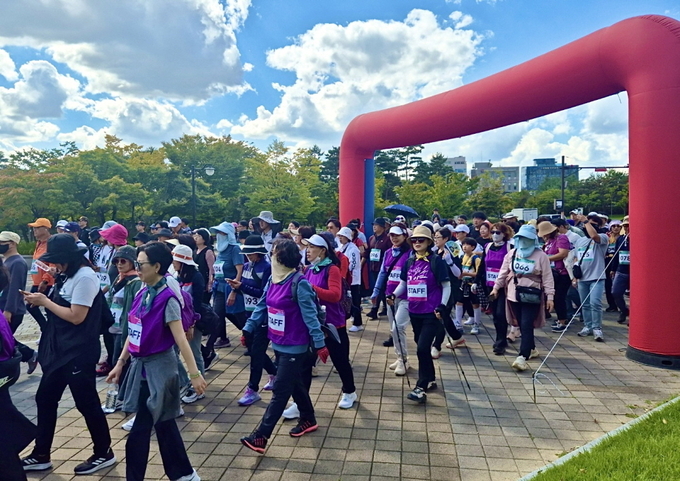 고양을 걷다 GO! WALK! 행사 현장. (사진=고양시 제공)