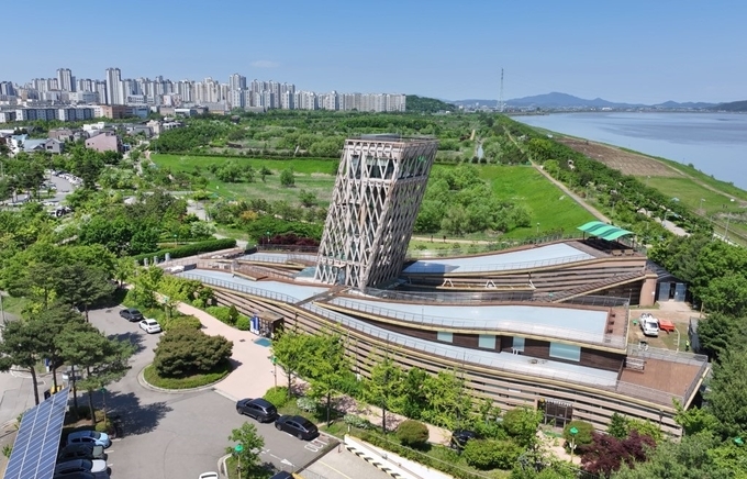 산림청에서 도시숲 분야에 우수상을 수상한 김포시 한강야생조류생태공원 모습. (사진=김포시제공)