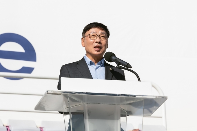 김병전 의장이 제1회 전국 외국인 축구대회 센트비컵에 참석했다. (사진=부천시의회 제공)