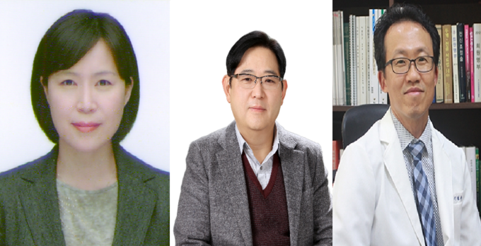이선미 아주대학교병원 진료협력센터 운영팀장(왼쪽부터), 변영훈 동수원병원 이사장, 이현수 이현수한의원 원장이 '2024년 수원시 보건의료인 상' 수상자로 선정됐다. (사진=수원시 제공)