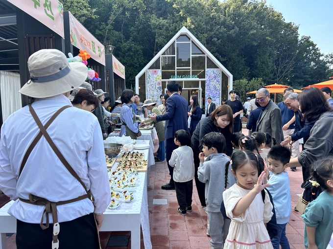 팜파티 행사장 모습. (사진=화성시 제공)