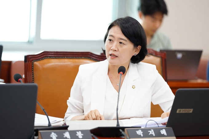 국회 산업통상자원중소벤처기업위원회 소속 박지혜(민주·의정부갑) 국회의원. (사진=의원실 제공)