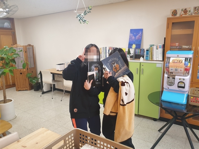 풍동고등학교에서 상담실 홍보 활동이 진행되고 있다. (사진=풍동고등학교 제공)