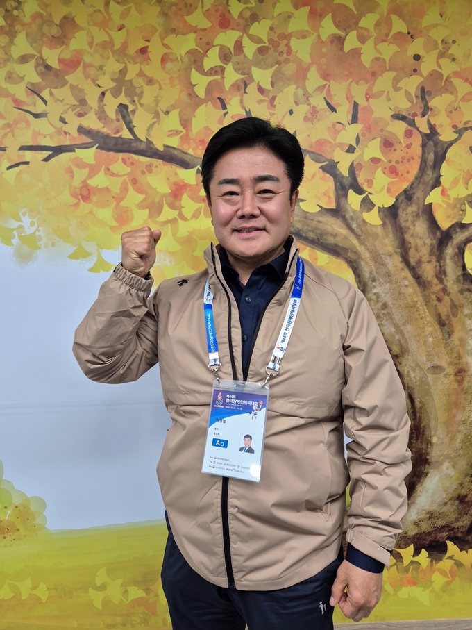 백경열 경기도선수단 총감독(경기도장애인체육회 사무처장)이 전국장애인체육대회 4연패를 향해 출사표를 던졌다. (사진=경기도장애인체육회 제공)