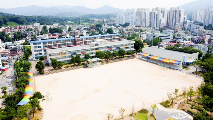 덕소초등학교 현재 모습. (사진=구리남양주교육지원청 제공)