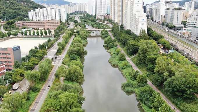 안양천 전경. (사진=안양시 제공)