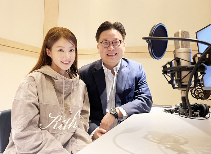 서경덕 성신여자대학교 교수와 배우 이시영이 독도 강치의 역사를 알려주는 다국어 영상 내레이션에 함께 하고 있다. (사진=서경덕 성신여자대학교 교수)