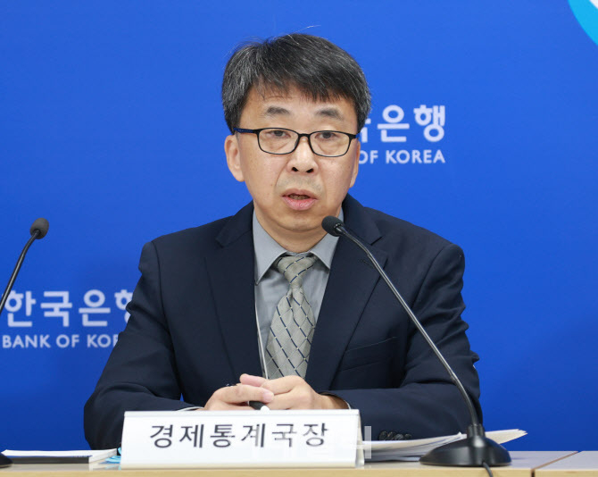 신승철 한국은행 경제통계국장이 7일 2024년 9월 국제수지(잠정)의 주요 특징을 설명하고 있다. (사진=한국은행 제공)