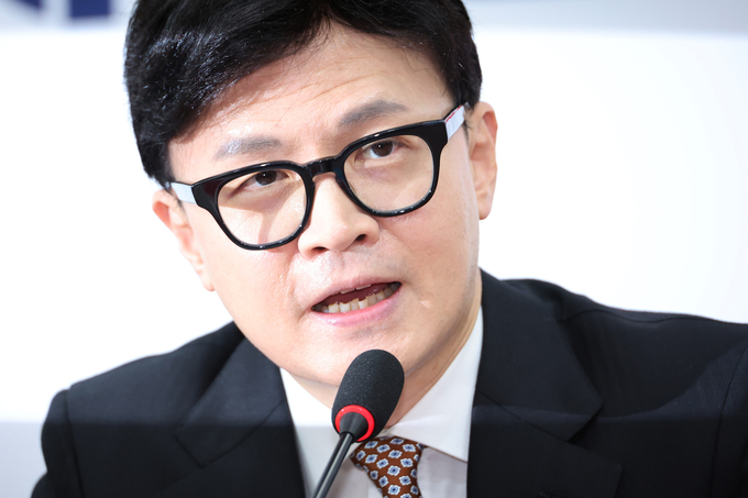 한동훈 국민의힘 대표가 지난 4일 오전 서울 여의도 국회에서 열린 최고위원회의에서 발언하고 있다. (사진=연합뉴스)
