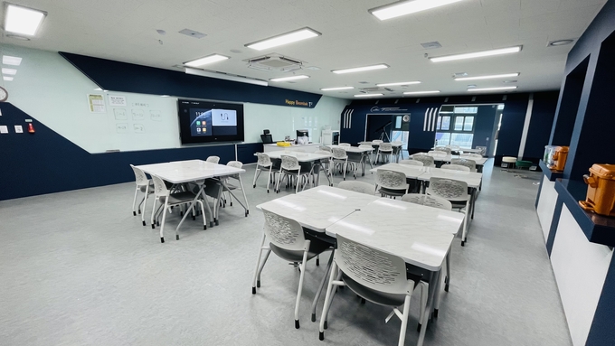 범박중학교 경기 미래형 과학실 전경. (사진=범박중학교 제공)