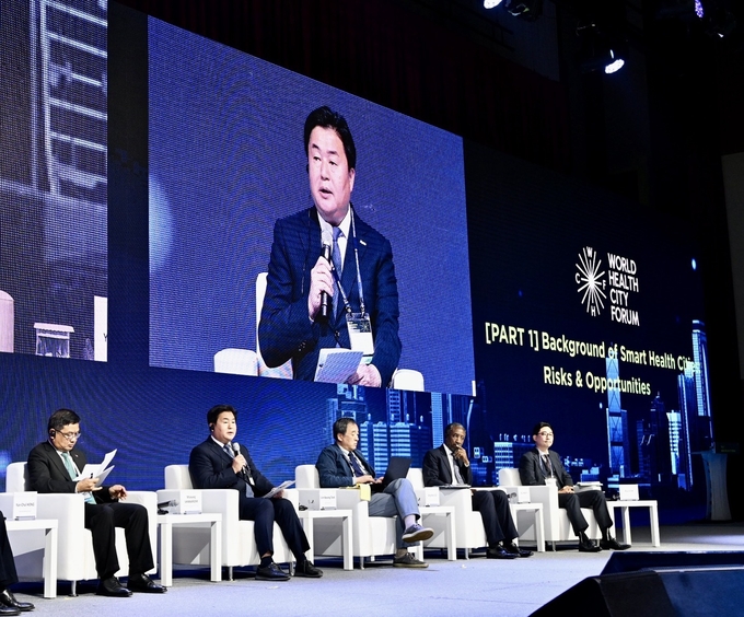 임병택 시흥시장은 “시는 바이오 특화단지의 성공적인 조성과 투자유치를 추진하기 위해 앞으로도 적극적인 홍보활동과 기업 투자유치(IR) 활동을 지속하겠다”라고 말했다. (사진=시흥시 제공)