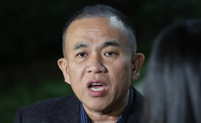  윤석열 대통령 부인 김건희 여사의 '공천 개입 의혹' 핵심 인물인 명태균 씨. (사진=연합뉴스 제공)