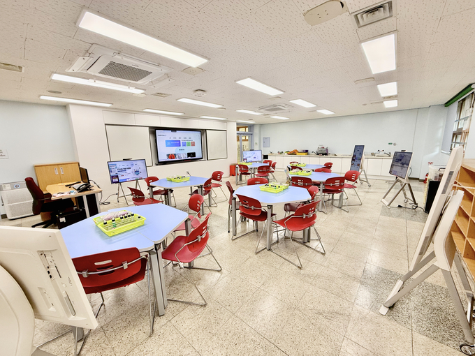 청옥초등학교의 경기 미래형 과학실 모습. (사진=청옥초등학교 제공)