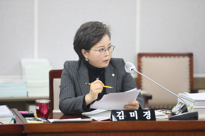 수원시의회 김미경(민주·매교) 의원. (사진=수원시의회 제공)
