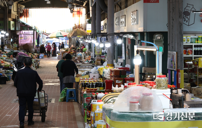 성남 모란시장. 기사의 내용과 직접적인 관련 없음. (사진=옥지훈 기자)