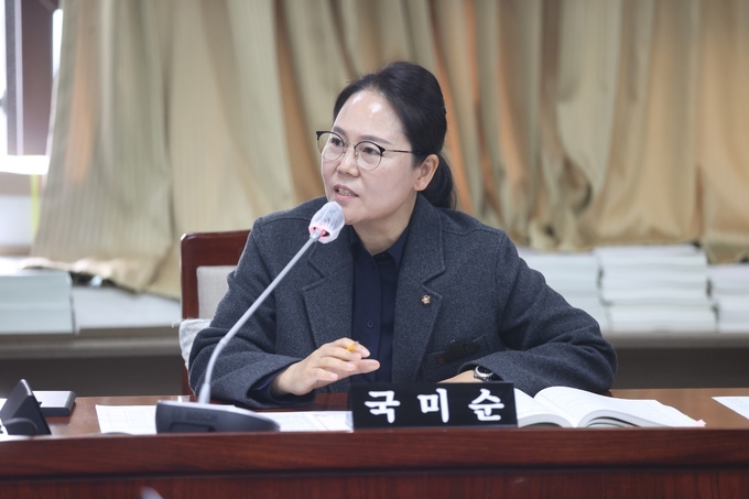 수원시의회 국미순(국힘·매교) 의원. (사진=수원시의회 제공)